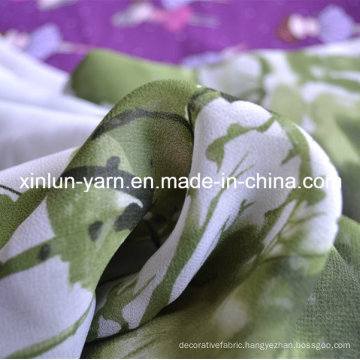 Polyester Printed Fabric in 3D Digital Printed for Clothing